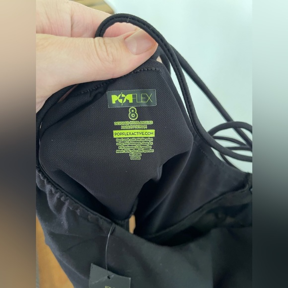 Popflex Romper Dress Black - Picture 2 of 9